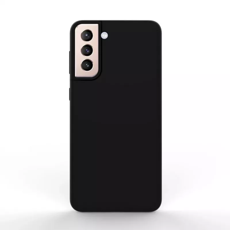 Evelatus Samsung Galaxy S22 Custodia in silicone soft touch magnetica premium nero