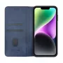 Evelatus Apple iPhone 13 / 14 Custodia a libro folio blu scuro
