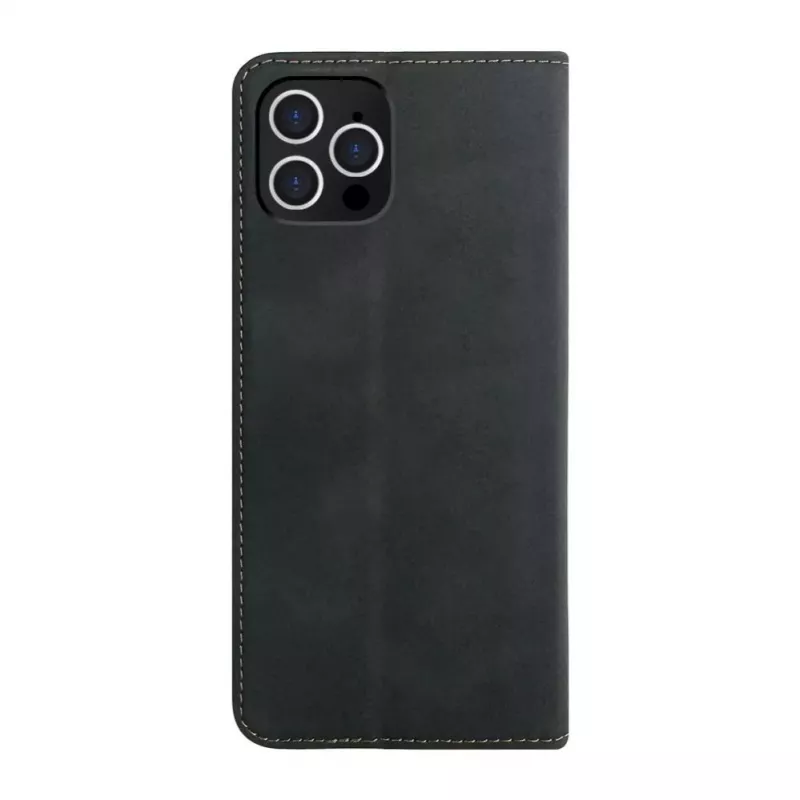 Evelatus Apple iPhone 12 / 12 Pro Custodia a libro folio nera