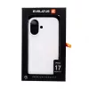 Evelatus Apple iPhone 17 Custodia in silicone soft touch MagSafe premium bianco