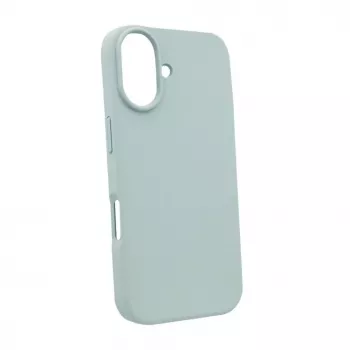 Evelatus Apple iPhone 17 Custodia in silicone soft touch MagSafe premium blu nebbia