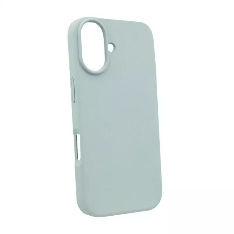 Evelatus Apple iPhone 17 Custodia in silicone soft touch MagSafe premium blu nebbia