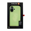 Evelatus Apple iPhone 17 Custodia in silicone soft touch MagSafe premium salvia