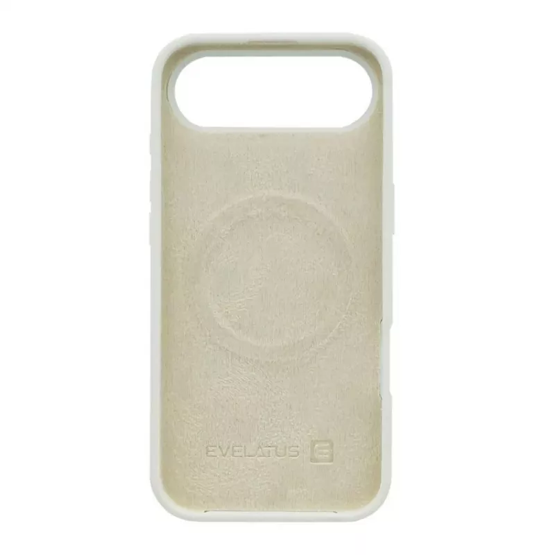 Evelatus Apple iPhone 17 Air Custodia in silicone soft touch MagSafe premium bianco