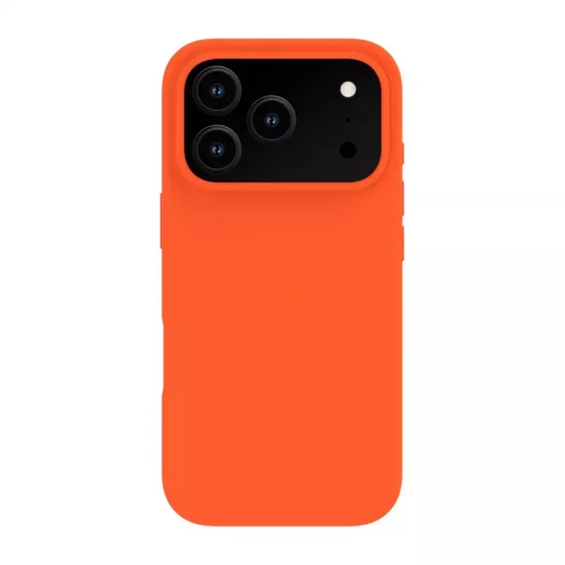 Evelatus Apple iPhone 17 Pro Custodia in silicone soft touch MagSafe premium arancione