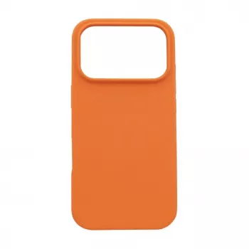 Evelatus Apple iPhone 17 Pro Custodia in silicone soft touch MagSafe premium papaya