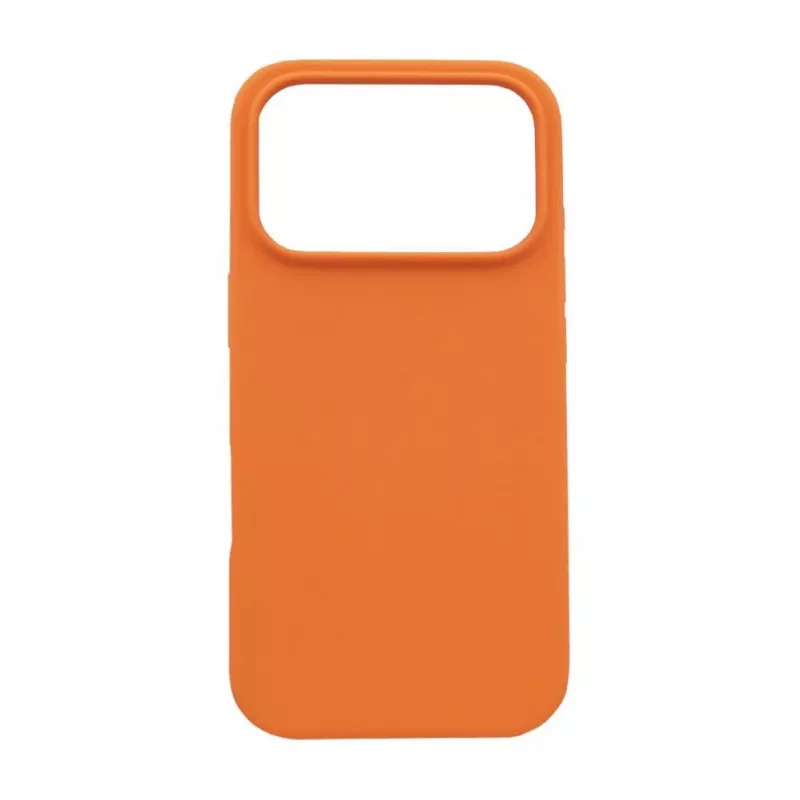 Evelatus Apple iPhone 17 Pro Custodia in silicone soft touch MagSafe premium papaya