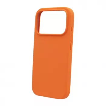 Evelatus Apple iPhone 17 Pro Custodia in silicone soft touch MagSafe premium papaya