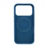 Evelatus Apple iPhone 17 Pro Custodia in silicone soft touch MagSafe premium blu profondo