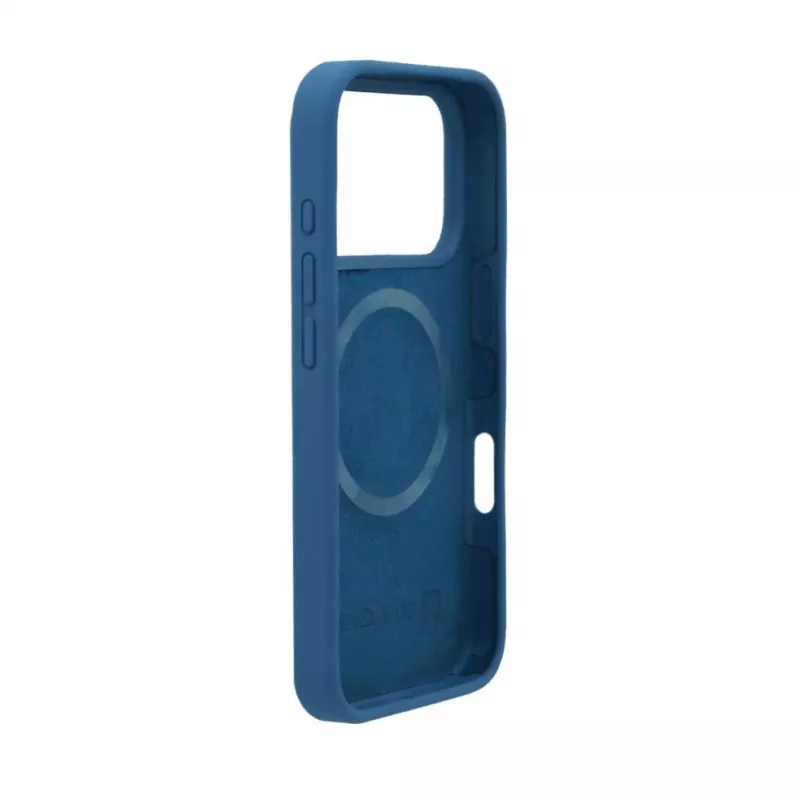 Evelatus Apple iPhone 17 Pro Custodia in silicone soft touch MagSafe premium blu profondo