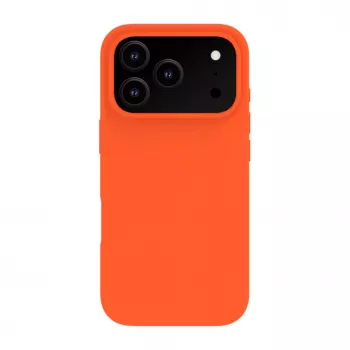 Evelatus Apple iPhone 17 Pro Max Custodia in silicone soft touch MagSafe premium arancione