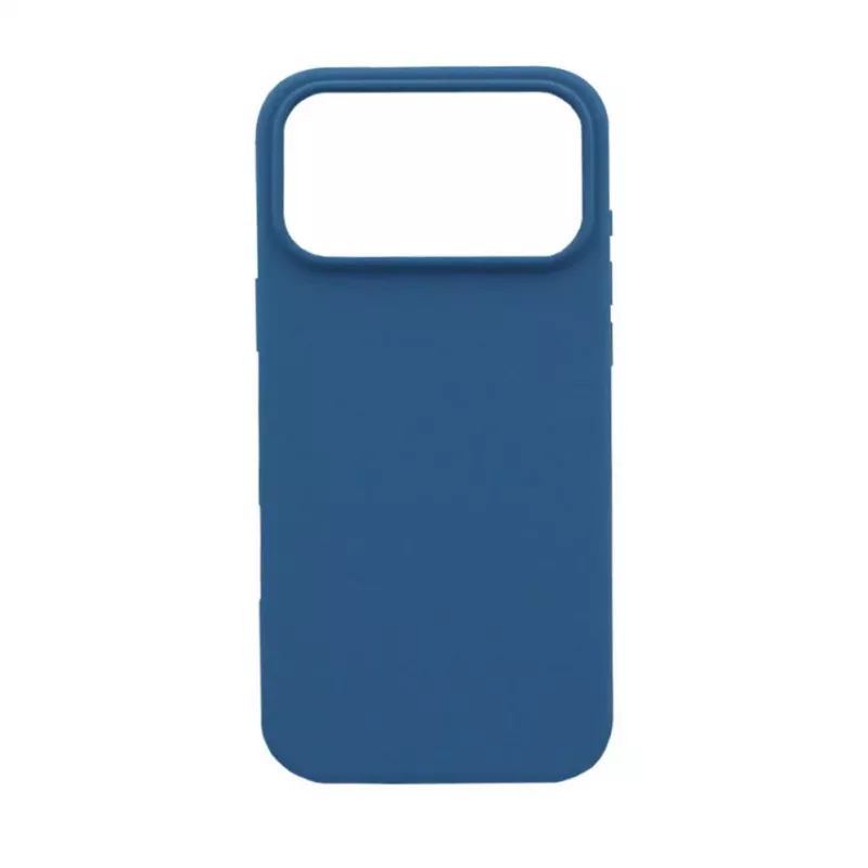 Evelatus Apple iPhone 17 Pro Max Custodia in silicone soft touch MagSafe premium blu profondo