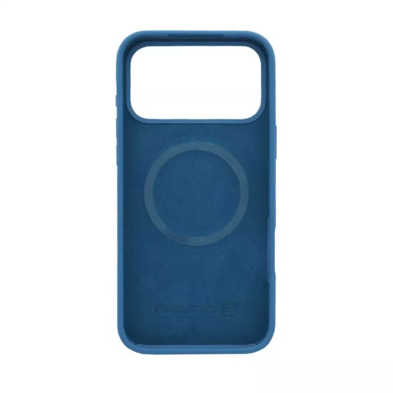 Evelatus Apple iPhone 17 Pro Max Custodia in silicone soft touch MagSafe premium blu profondo