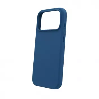 Evelatus Apple iPhone 17 Pro Max Custodia in silicone soft touch MagSafe premium blu profondo