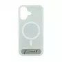 Evelatus Apple iPhone 17 Rubber Coated MagSafe With Stand Case argento