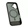 Evelatus Apple iPhone 17 Custodia con rivestimento in gomma MagSafe con supporto nero