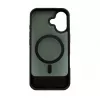 Evelatus Apple iPhone 17 Custodia con rivestimento in gomma MagSafe con supporto nero