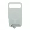 Evelatus Apple iPhone 17 Air Rubber Coated MagSafe With Stand Case argento