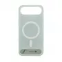 Evelatus Apple iPhone 17 Air Rubber Coated MagSafe With Stand Case argento