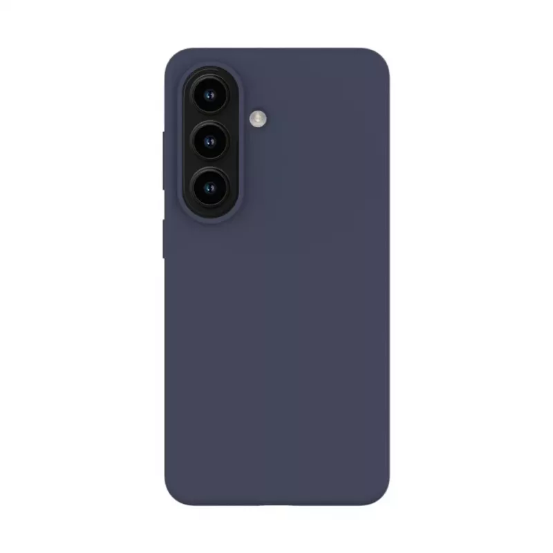 Evelatus Samsung Galaxy S26 Premium Magnetic Soft Touch Silicone Case blu scuro