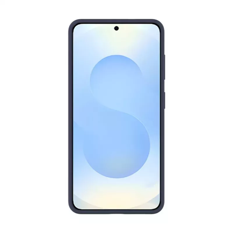 Evelatus Samsung Galaxy S26 Premium Magnetic Soft Touch Silicone Case blu scuro