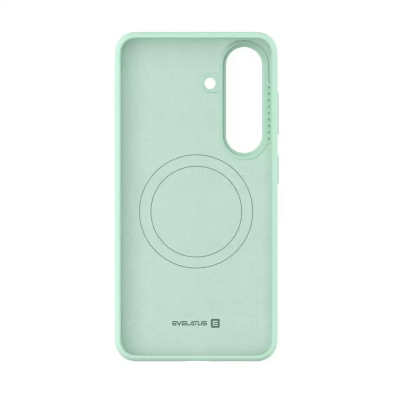 Evelatus Samsung Galaxy S26 Premium Magnetic Soft Touch Silicone Case turchese