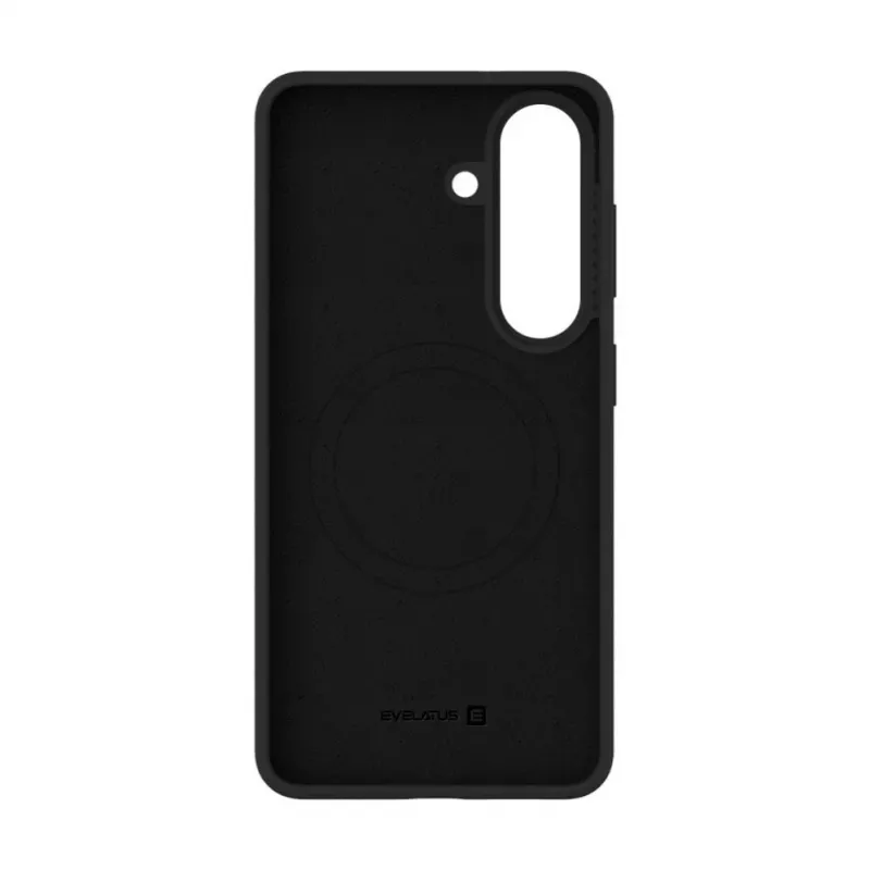 Evelatus Samsung Galaxy S26 Plus Cover in silicone premium magnetico soft touch nero