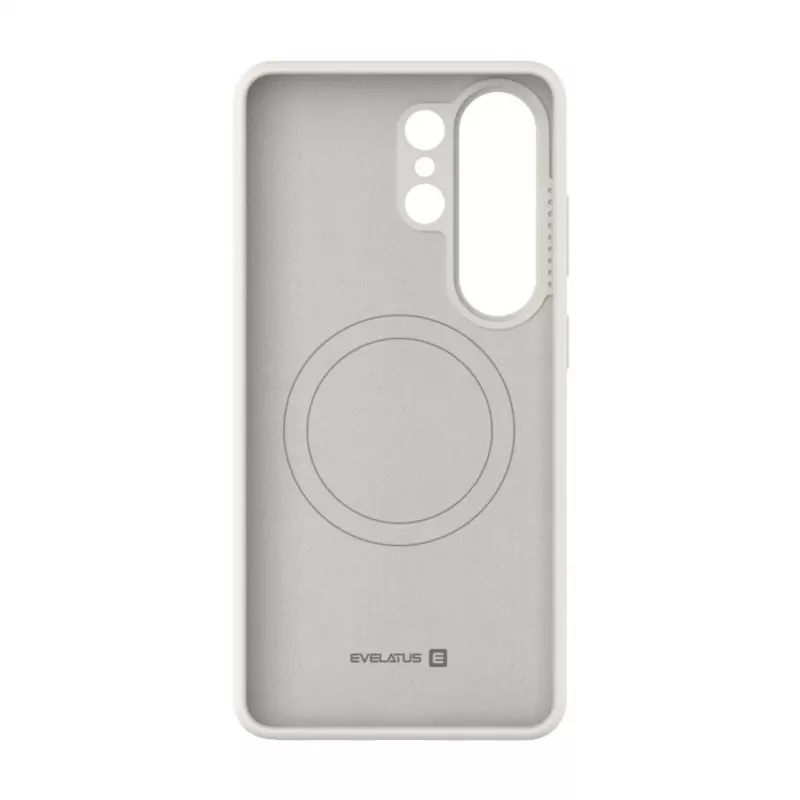 Evelatus Samsung Galaxy S26 Ultra Cover in silicone premium magnetico soft touch Stone