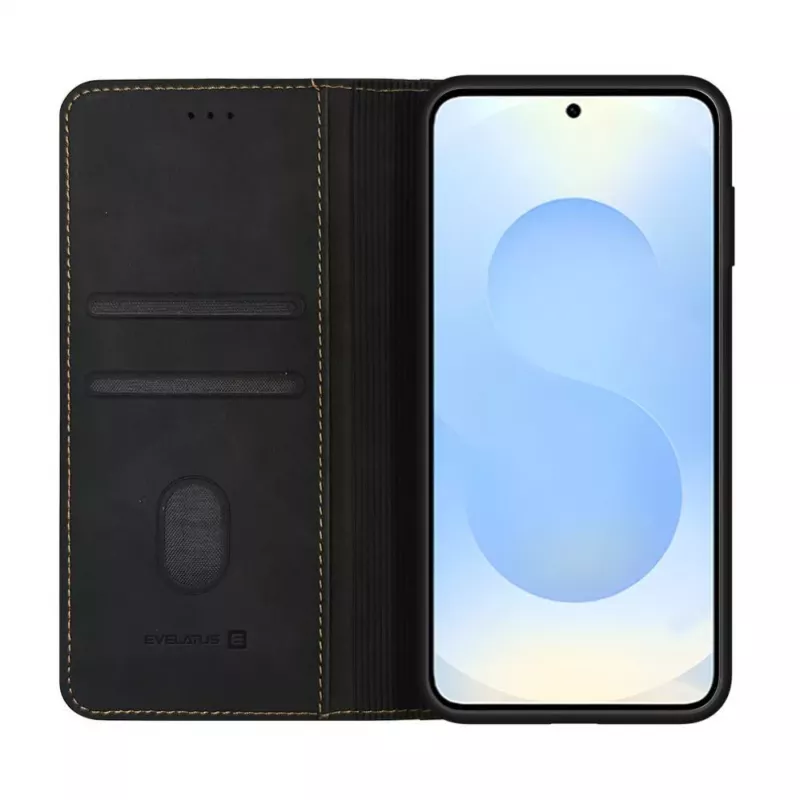 Evelatus Samsung Galaxy S26 Cover a libro nero