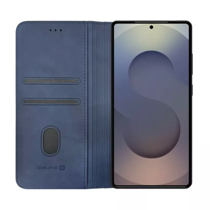 Evelatus Samsung Galaxy S26 Ultra Book Case blu scuro