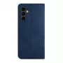 Evelatus Samsung Galaxy A37 Custodia a libro, blu scuro