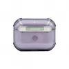 Evelatus Apple AirPods Pro 2 TPU Protective Case trasparente viola