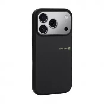 Evelatus Apple iPhone 17 Pro Cover MagSafe premium Sandstone nero