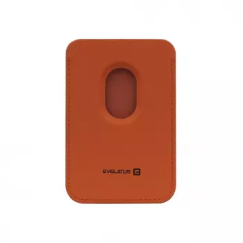 Evelatus Portafoglio Universale in Pelle PU con MagSafe Arancione
