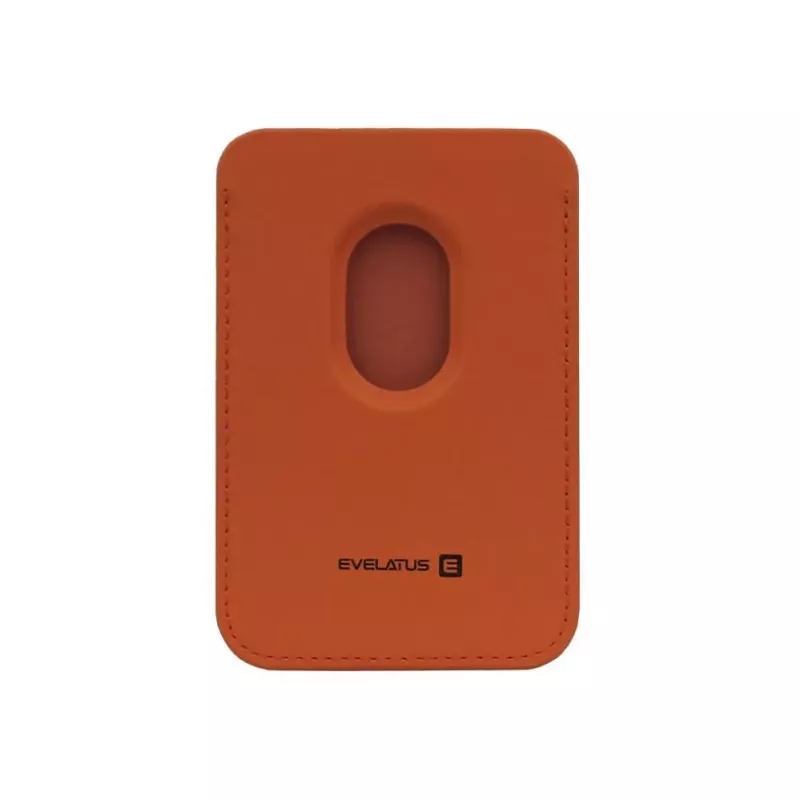 Evelatus Portafoglio Universale in Pelle PU con MagSafe Arancione