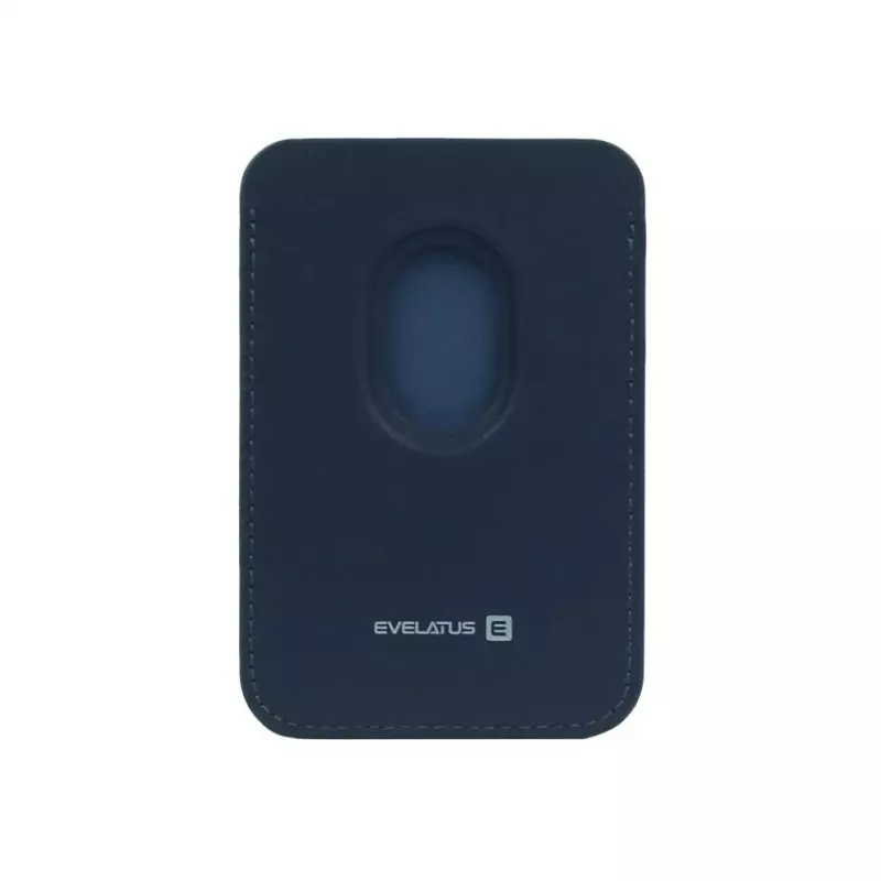 Evelatus Portafoglio Universale in Pelle PU con MagSafe Blu Scuro