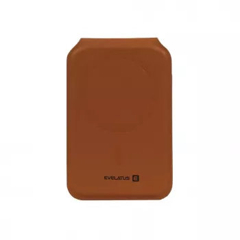 Evelatus Portafoglio Magnetico Universale con Supporto Marrone