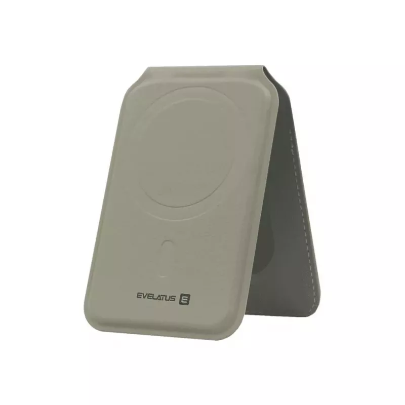 Evelatus Portafoglio Magnetico Universale con Supporto Argento