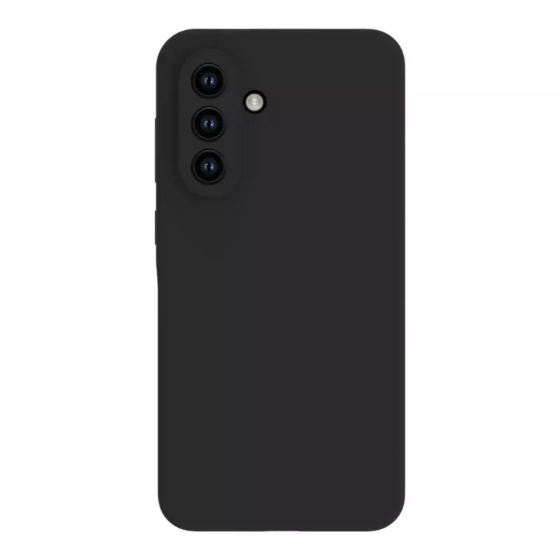 Evelatus Samsung Galaxy A57 Custodia in Silicone Premium Magnetic Soft Touch Nero