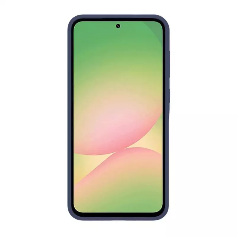 Evelatus Samsung Galaxy A57 Custodia in Silicone Premium Magnetic Soft Touch Blu Mezzanotte