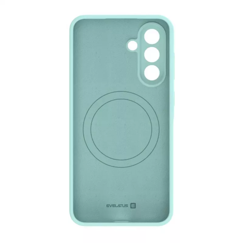 Evelatus Samsung Galaxy A57 Custodia in Silicone Magsafe Soft Touch Premium Turchese