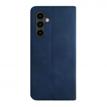 Evelatus Samsung Galaxy A57 Custodia a Libro Blu Mezzanotte