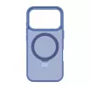 Evelatus Apple iPhone 17 Pro Custodia Shield con MagSafe e Supporto Opaco Blu