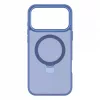 Evelatus Apple iPhone 17 Pro Max Custodia Shield con MagSafe e Supporto Opaco Blu