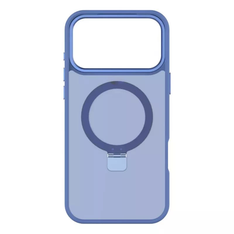 Evelatus Apple iPhone 17 Pro Max Custodia Shield con MagSafe e Supporto Opaco Blu