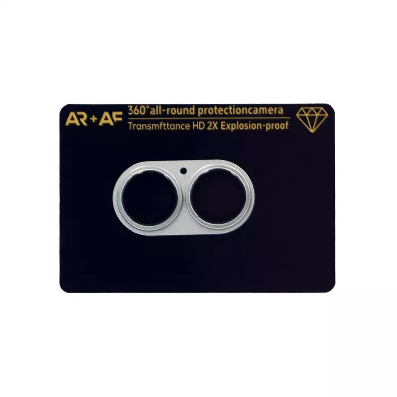 Evelatus Apple iPhone 17 Protezione Full Body per Obiettivo Fotocamera Premium Argento