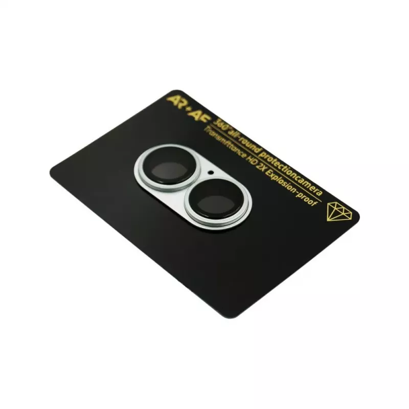 Evelatus Apple iPhone 17 Protezione Full Body per Obiettivo Fotocamera Premium Argento