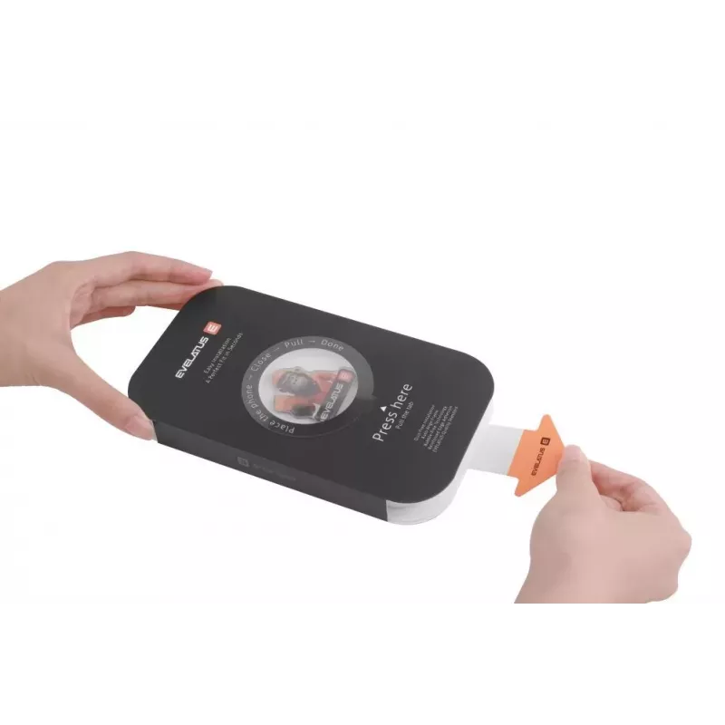 Evelatus Apple iPhone 16 Flip Glass Magic Easy Install Box - Pellicola protettiva per display