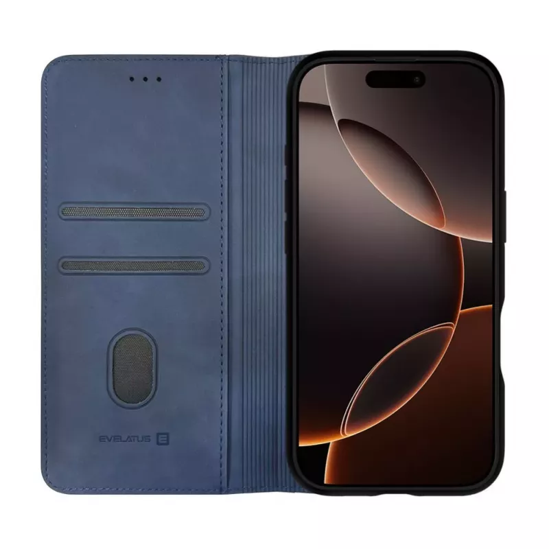 Evelatus Apple iPhone 17 Book Case blu