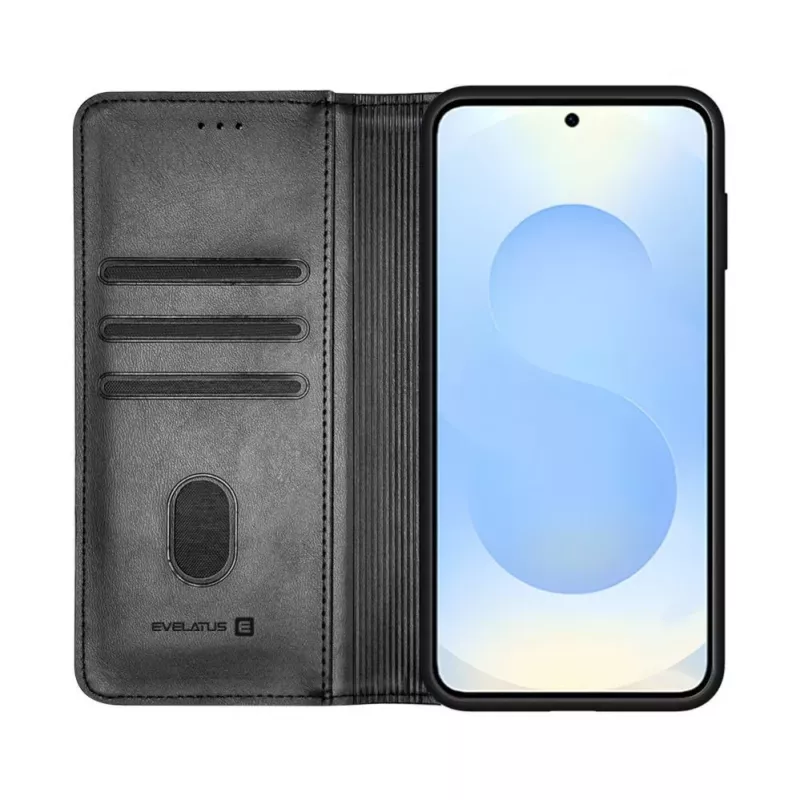 Evelatus Samsung Galaxy S26 Book Case Folio nero
